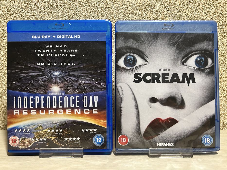 Blu-ray диски  Хищник/Прометей/ Бегущий по лезвию 2049/ Гравитация/ Пассажиры