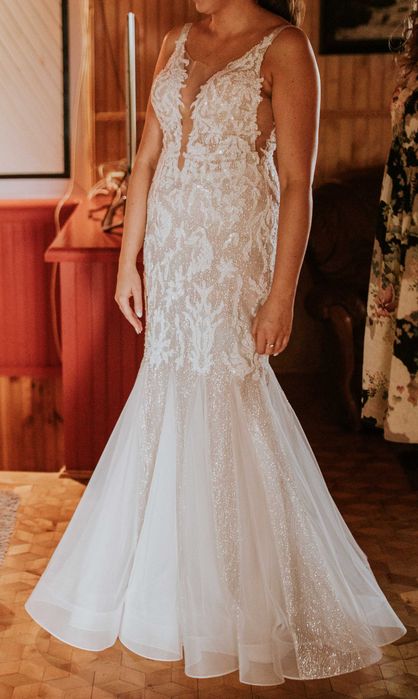 Suknia ślubna kolor ivory z salonu LUXURY