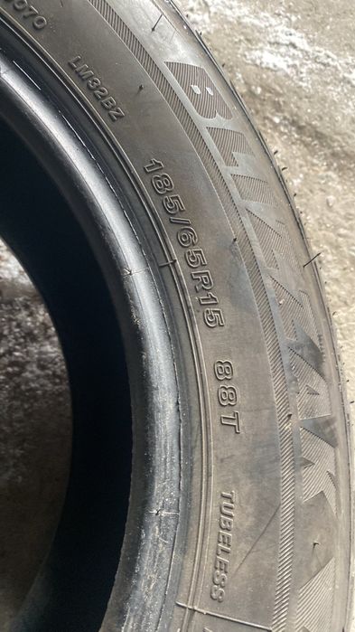 185.65.15 Bridgestone 2шт БУ зима шини резина з Европи БВ склад Харків