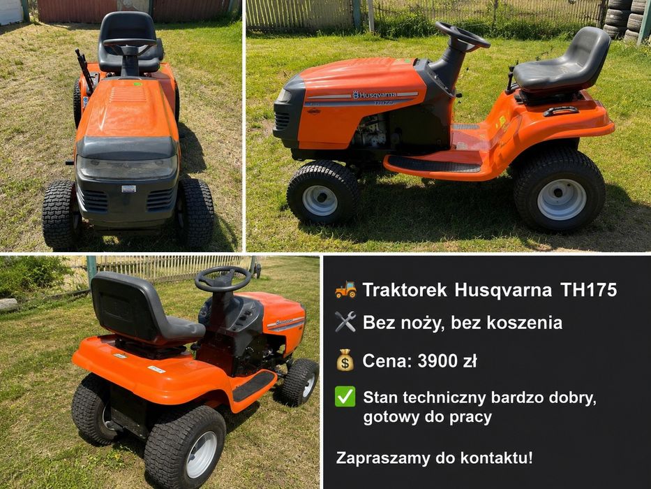 Traktorek kosiarka