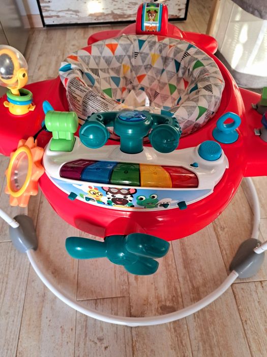 Baloiço Saltitão Baby Einstein Ocean Explorers Airplane Adventure