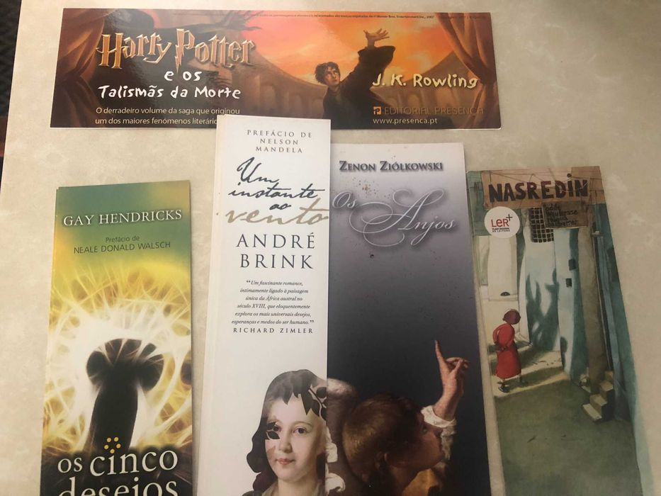 Marcadores de livro