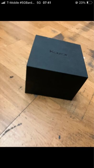 Pudełko od zegarka Kazar,stan bardzo dobry