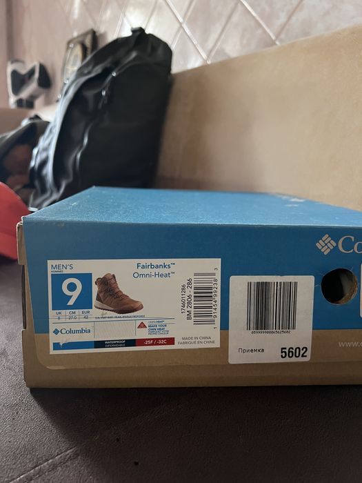 Черевики Columbia FAIRBANKS omni-heat
