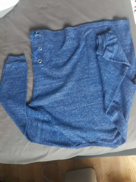 Niebieski sweter dziewczęcy 158 cmZara girls
