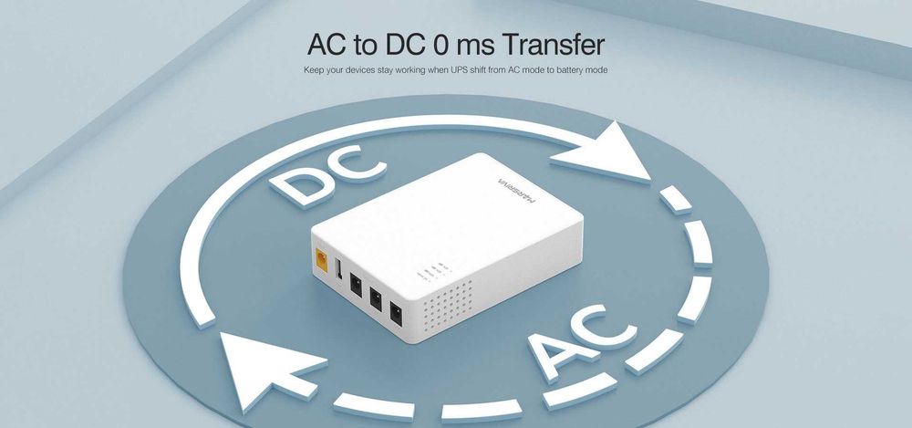 Новый источник 2 А бесперебойного питания UPS Marsriva KP3 10000 мАч