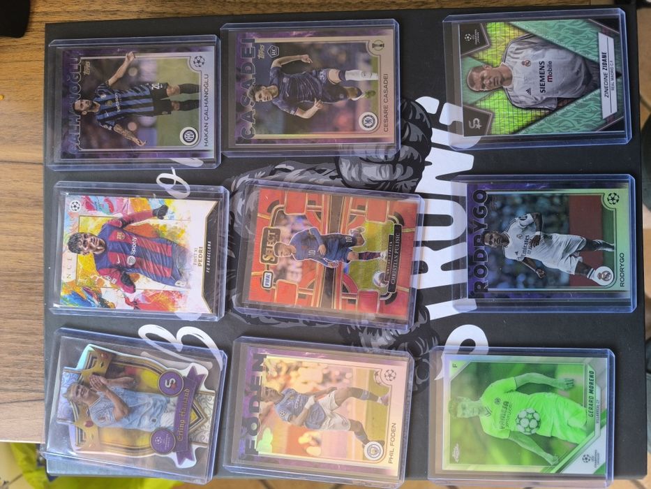 Coleção cartas futebol (Topps/ Panini)