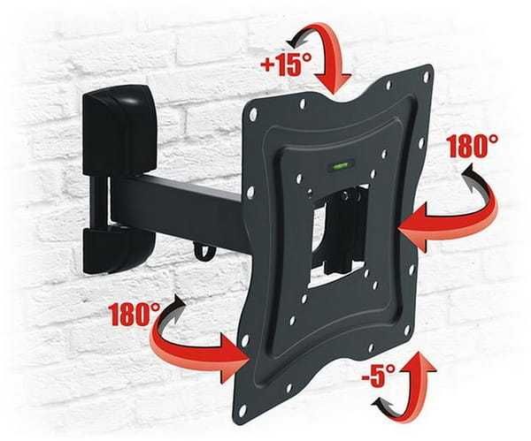 Mocny Uchwyt do telewizora/monitora AX-FLEXI-42 Opticum do 25kg