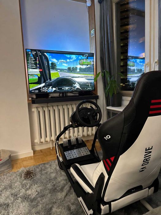 Zestaw simracingowy Thrustmaster T300 RS + kokpit Diablo X-Drive + fotel