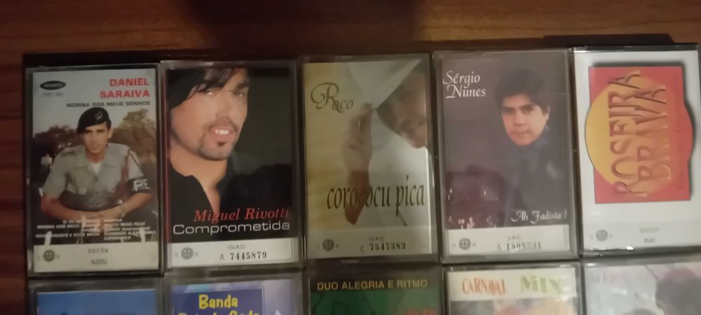 Música em Cassetes de Artistas Portugueses e Coletâneas 06/2026.