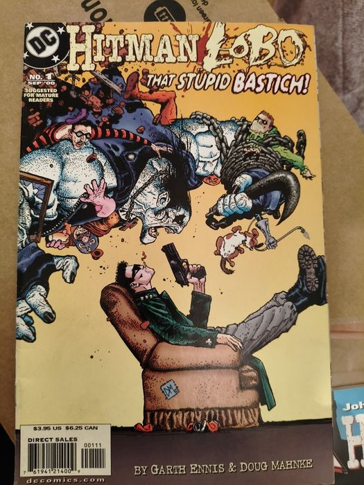 Hitman Lobo That Stupid Bastich!, em inglês, história completa