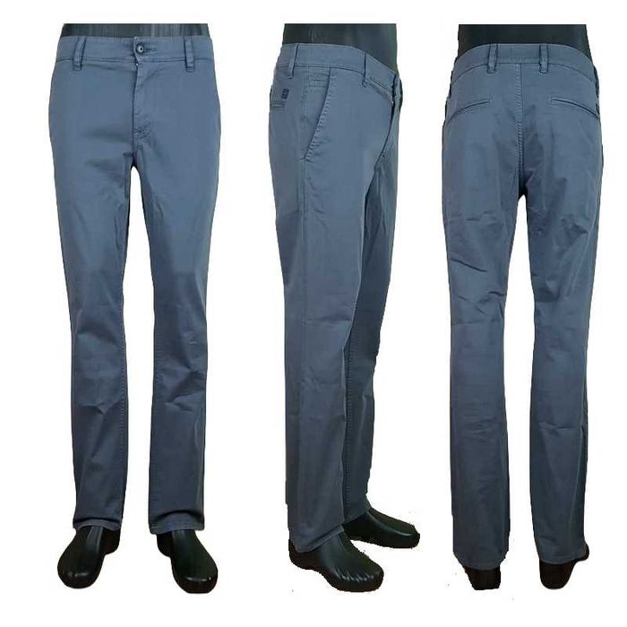 Męskie spodnie Hugo Boss Schino Slim Orange - nowe oryg. szare W31/L30