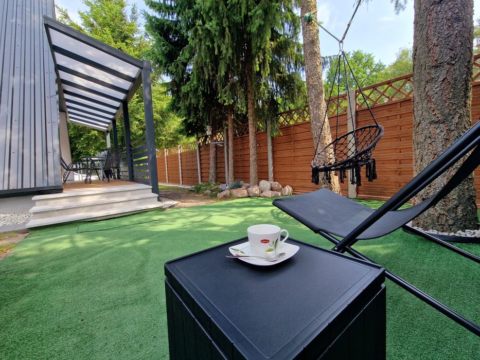 Domek całoroczny Sieraków las, jezioro,taras,grill,cisza