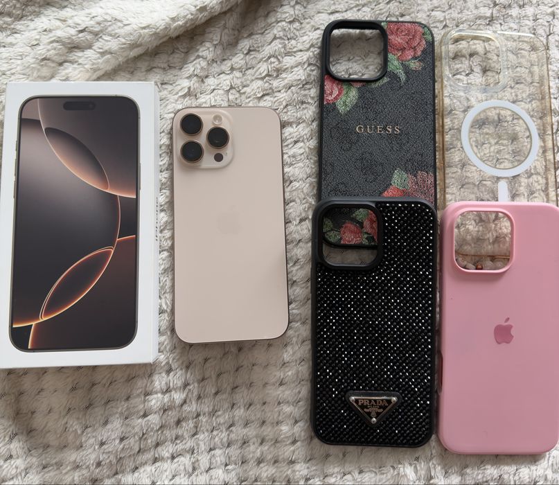 Iphone 16 Pro Max 256 GB Tytan Pustynny 91%