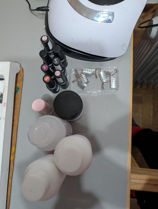 Led de manicure para verniz gel