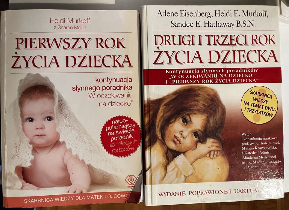 Książki pierwszy drugi i trzeci rok życia dziecka
