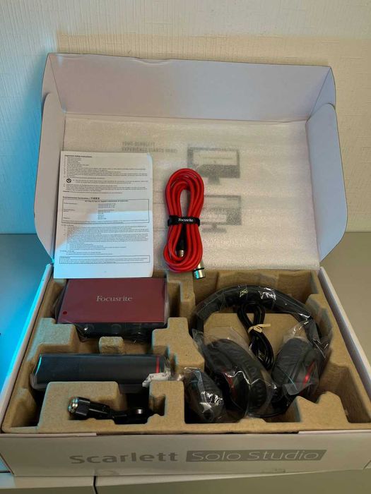 Комплект для звукозапису Focusrite Scarlett Solo Studio (3rd Gen)