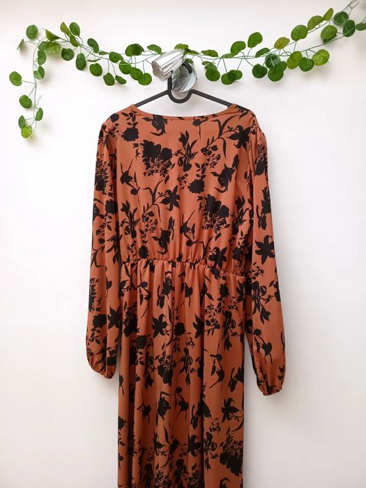 Vestido Maxi Cor Tijolo