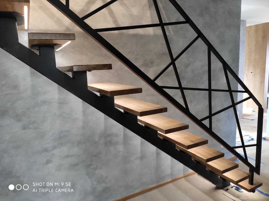 Schody, balustrady,pergole.