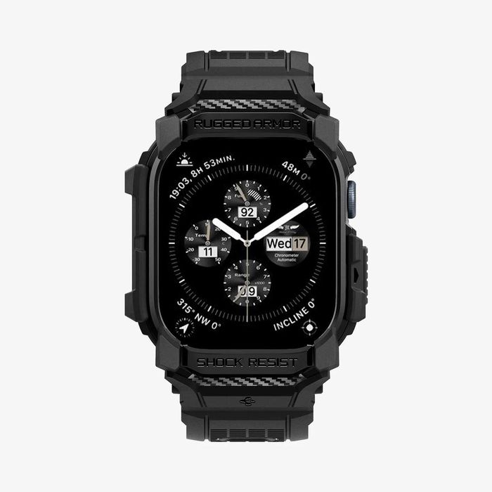 Чехол ремешок Spigen Rugged Armor Pro для Apple Watch 46 Series 11/10