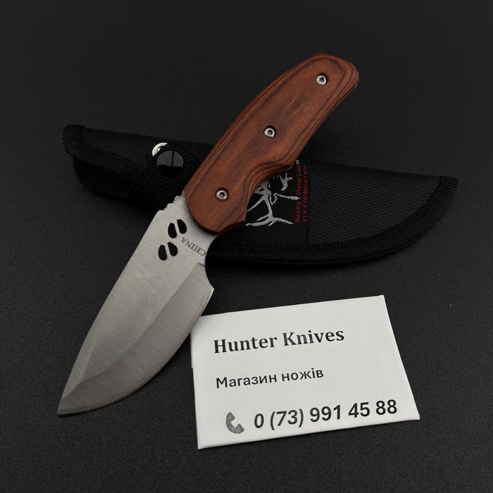 Ніж мисливський туристичний шкуродер Buck Нож охотничий шкуросъемный