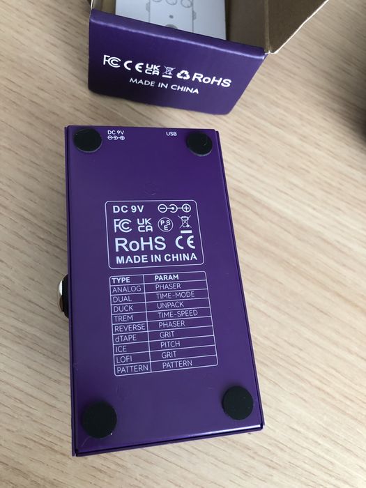 Pedaleira gutarra eletrica