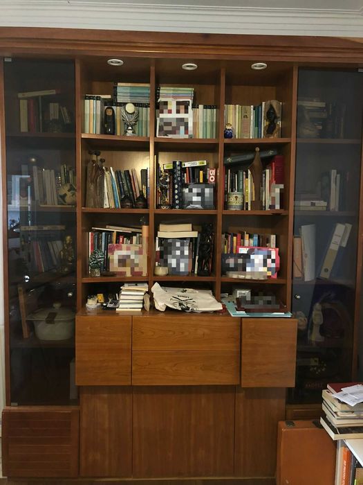 Armário Biblioteca/Secretária Espetacular