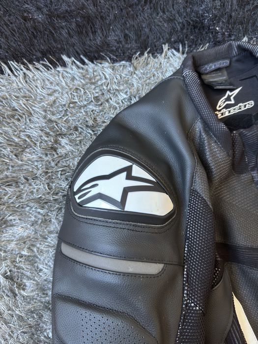 Casaco Alpinestars Fusion Preto/Branco/Cinza