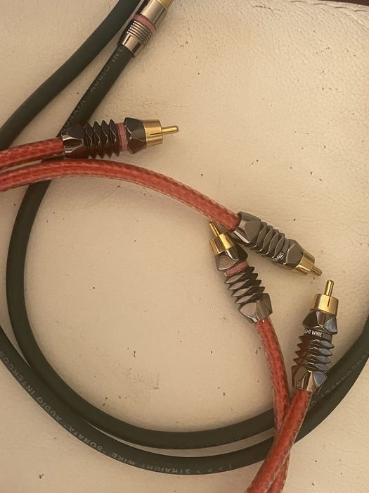Cabos RCA Straight Wire  Encore II e Sonata