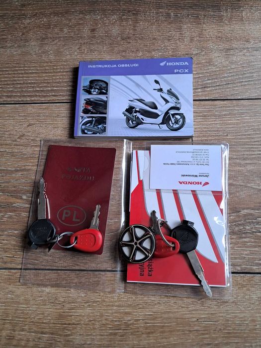 Honda PCX salon polski, bezwypadkowa