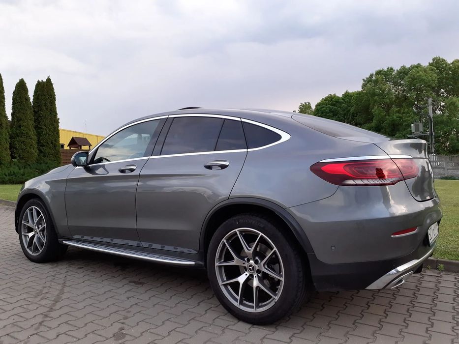 Mercedes-Benz GLC 200 4Matic Coupe AMG Premium Plus Hak Distronic Max wyposażony śliczny