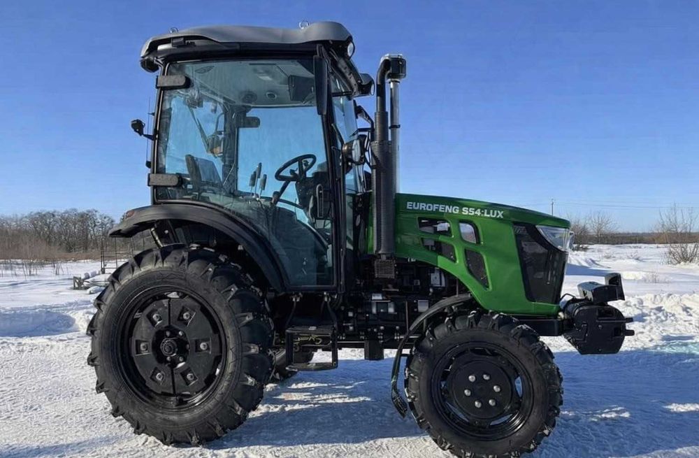 Трактор EUROFENG 554 LUX повний привід 4х4, мінітрактор