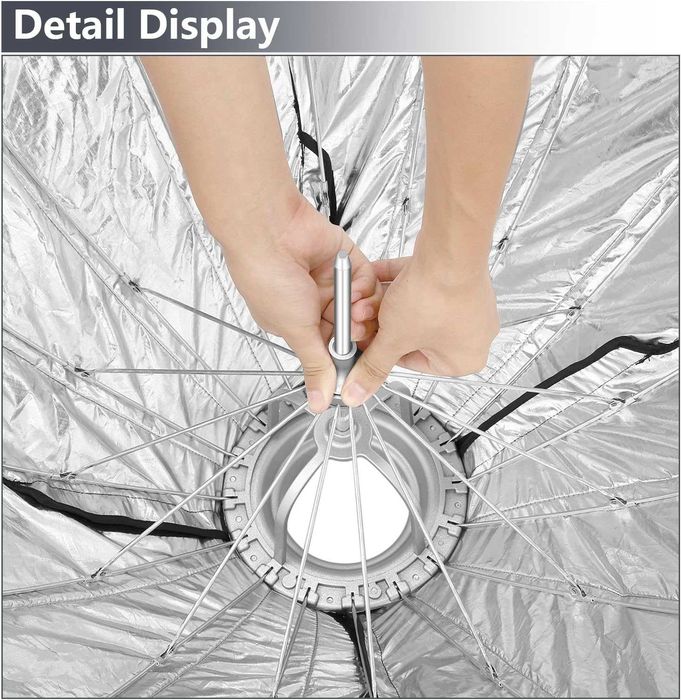 Softbox 120 cm dobrável rápido Bowens Fotografia Canon Nikon Sony