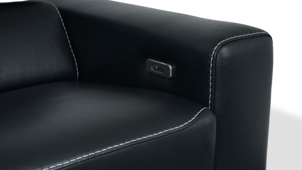 Narożnik skóra Regulowane zagłówki System relax