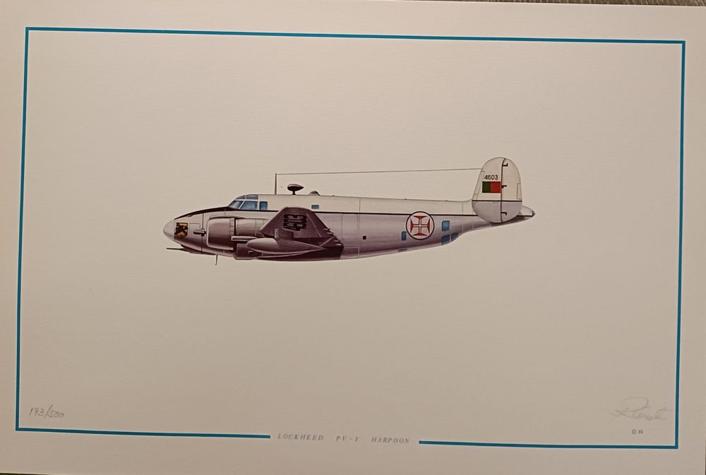 Gravuras da Colecção AVIÕES DE PORTUGAL de José Manuel Rodrigues Costa