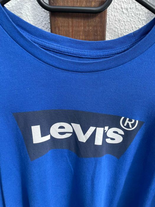 Camisola Tshirt Levi's Azul | Tamanho M Homem