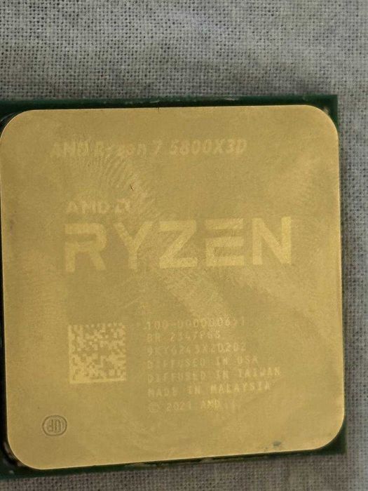 Ryzen 7 5800x3d.