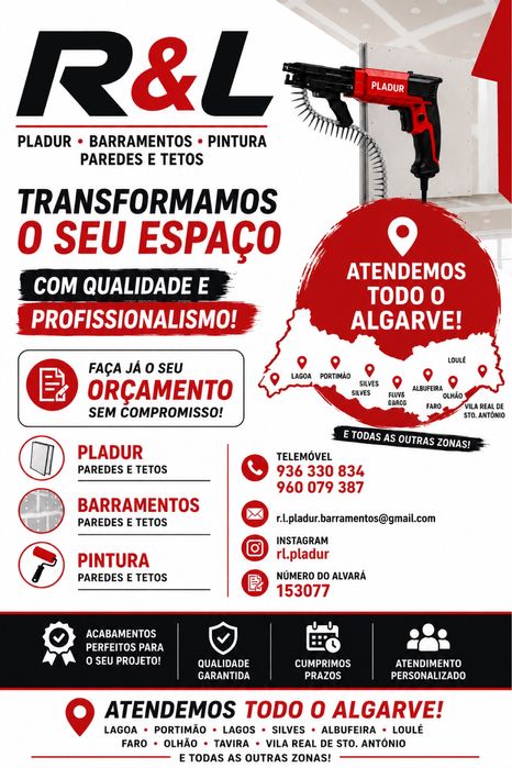Transformamos o seu espaço com qualidade e profissionalismo