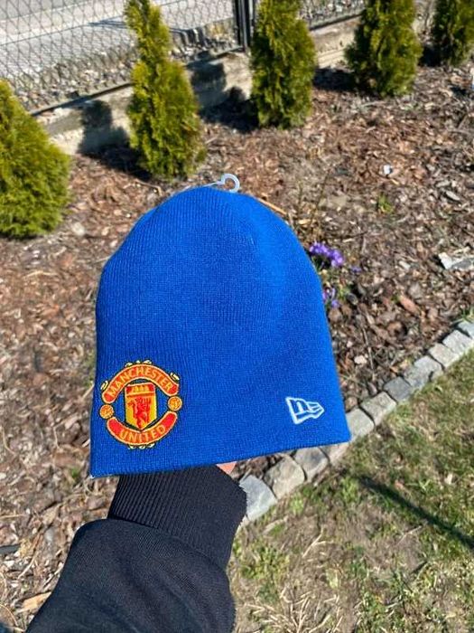 Czapka lekka New Era Manchester United Niebieski one size football