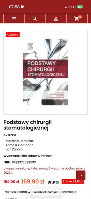Podstawy Chirurgii Stomatologicznej Dominiak