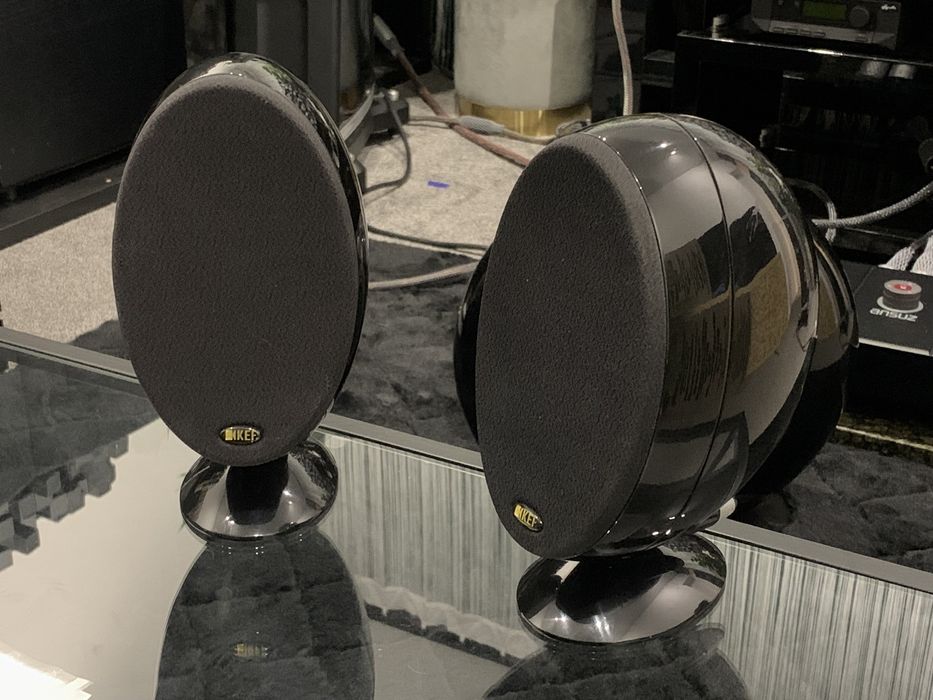 Hi-End Kolumny KEF HTS 3001SE BQ Piano Black uchwyty Okazja Para