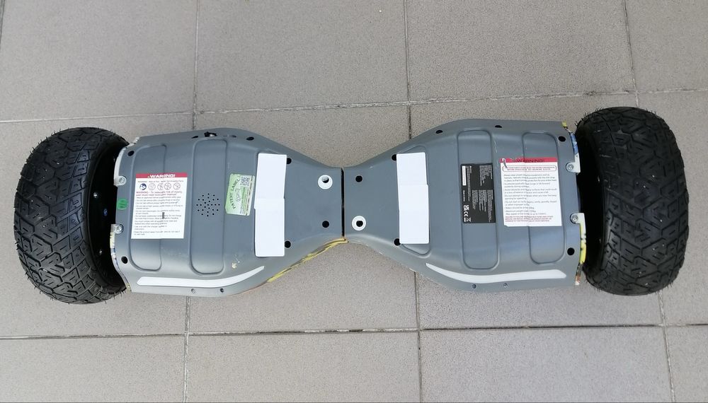 Hoverboard Skate Elétrico 8.5" Original Led Bluetooth Offroad