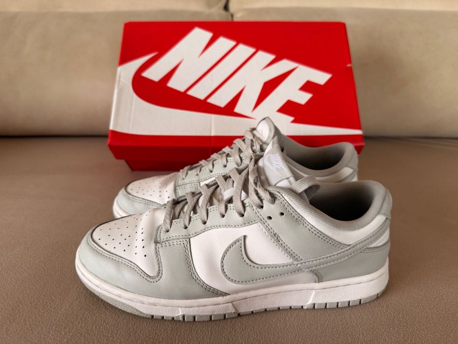 Nike Dunk Retro - 42,5 - white/grey fog (como novas)