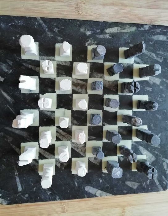 Peças de Jogo  Xadrez em Pedra
