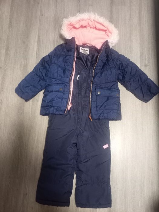 Зимний комбинезон для девочки 3 в 1