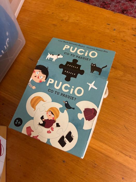 Puzzle Pucio Co tu pasuje / Czego brakuje