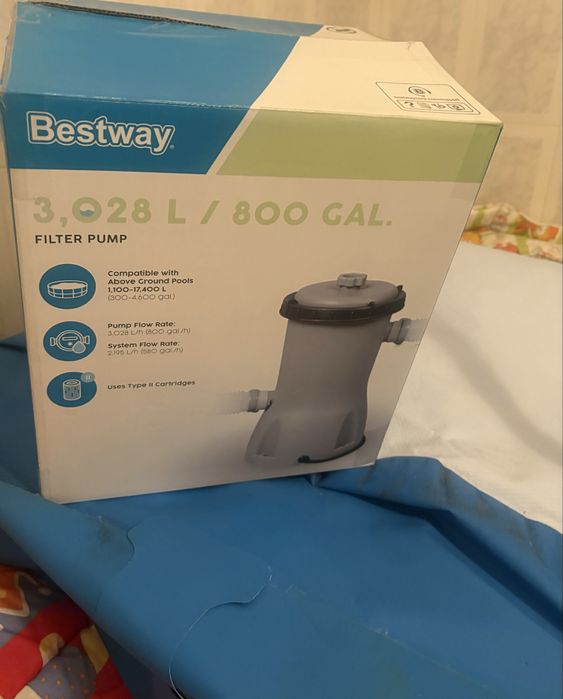 Piscina bestway steel pro max  457x122 c/escada