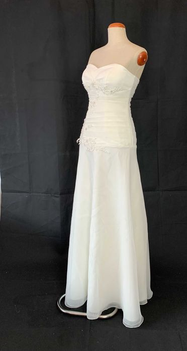 Nowa suknia ślubna M/L 38/40 biała likwidacja salonu outlet fairycore