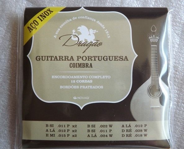 Cordas guitarra portuguesa - Lisboa ou de Coimbra de marca Dragão