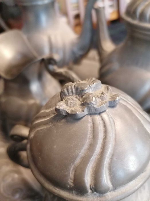 Conjunto em estanho fino - 97% (5 peças)